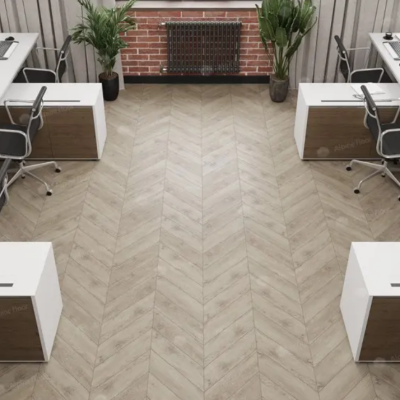 Кварц-виниловая плитка SPC Alpine Floor Chevron Дуб Карите ECO 18-11 (1,6764 м2). Фотографии, цена, характеристики