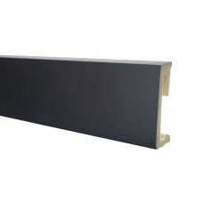 Плинтус напольный ALPHA 60 Черный 2,2 м