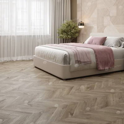 Кварц-виниловая плитка SPC Alpine Floor Chevron Дуб Натуральный Отбеленный ECO 18-3 (1,6764 м2). Фотографии, цена, характеристики