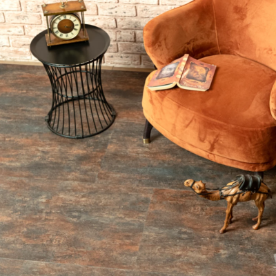 Кварц-виниловая плитка SPC Vinilam Ceramo Stone Керамическая сталь (2,209 м2). Фотографии, цена, характеристики