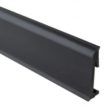 Плинтус напольный ALPHA 65 Черный Embossing 2,2м