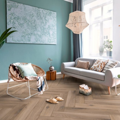 Ламинат Kronotex Herringbone Metz Oak D3766 (1,238 м2). Фотографии, цена, характеристики