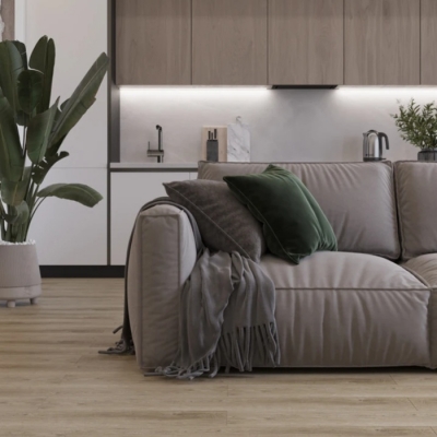 Кварц-виниловая плитка LVT (замок) Vinilam Click Дуб Кассель (3,09 м2). Фотографии, цена, характеристики