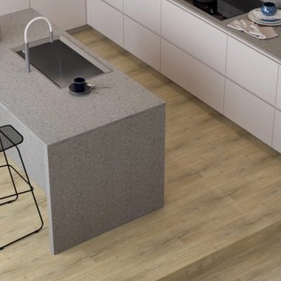 Кварц-виниловая плитка LVT (замок) Vinilam Click Дуб Шверин (3,09 м2). Фотографии, цена, характеристики