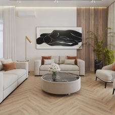 Кварц-виниловая плитка EPC Vinilam Herringbone Паркет Монпелье (2,07 м2)