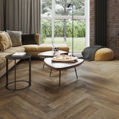 Кварц-виниловая плитка EPC Vinilam Herringbone Паркет Тусон (2,07 м2). Фотографии, цена, характеристики