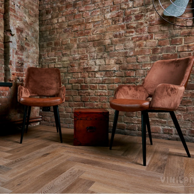 Кварц-виниловая плитка LVT (клеевая) Vinilam Herringbone Glue Паркет Венецианский (2,79 м2). Фотографии, цена, характеристики