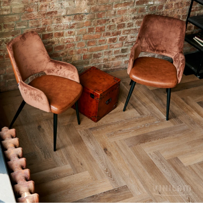 Кварц-виниловая плитка LVT (клеевая) Vinilam Herringbone Glue Паркет Венецианский (2,79 м2). Фотографии, цена, характеристики