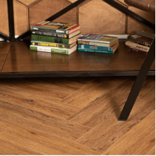 Кварц-виниловая плитка LVT (клеевая) Vinilam Herringbone Glue Паркет Де Вилль (2,79 м2)