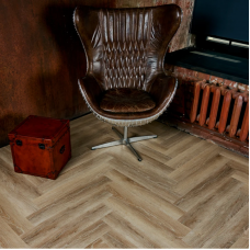 Кварц-виниловая плитка LVT (клеевая) Vinilam Herringbone Glue Паркет Классический (2,79 м2)