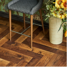 Кварц-виниловая плитка LVT (клеевая) Vinilam Herringbone Glue Паркет Парижский (2,79 м2)