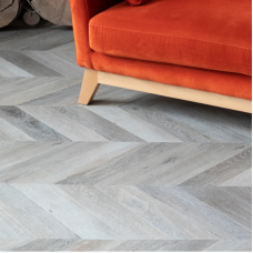 Кварц-виниловая плитка LVT (клеевая) Vinilam Chevron Glue Шеврон Легран (2,86 м2)