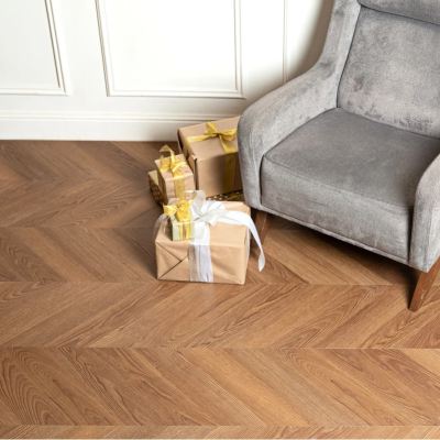 Кварц-виниловая плитка LVT (клеевая) Vinilam Chevron Glue Шеврон Плезир (2,86 м2). Фотографии, цена, характеристики