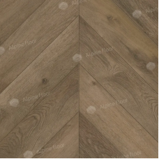 Кварц-виниловая плитка SPC Alpine Floor Chevron Дуб Насыщенный ECO 18-4 (1,6764 м2)