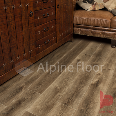 Кварц-виниловая плитка SPC Alpine Floor Premium XL Дуб Коричневый ECO 7-9 (2,195 м2). Фотографии, цена, характеристики