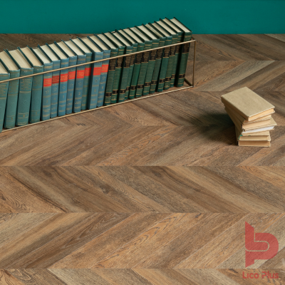 Кварц-виниловая плитка EPC Vinilam Chevron Шеврон Нормандия (1,57 м2). Фотографии, цена, характеристики