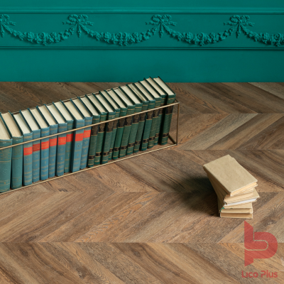 Кварц-виниловая плитка EPC Vinilam Chevron Шеврон Нормандия (1,57 м2). Фотографии, цена, характеристики