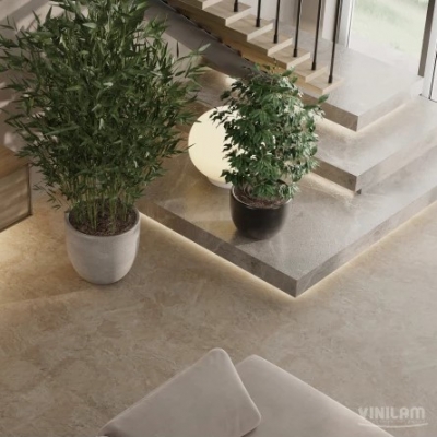 Кварц-виниловая плитка LVT (клеевая) Vinilam Ceramo XXL Glue Аравийский Камень (4,56 м2). Фотографии, цена, характеристики