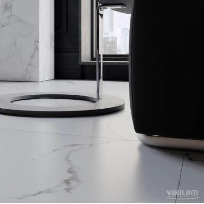 Кварц-виниловая плитка LVT (клеевая) Vinilam Ceramo XXL Glue Итальянский Мрамор (4,56 м2). Фотографии, цена, характеристики