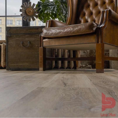 Кварц-виниловая плитка LVT (клеевая) Vinilam Ceramo XXL Glue Дуб Женева (4,27 м2). Фотографии, цена, характеристики