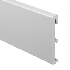 Плинтус напольный ALPHA 100 Светло-Серый 2,4 м