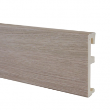 Плинтус напольный ALPHA 80 Дуб Уникальный (Unique Oak) 2,4 м