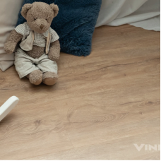 Кварц-виниловая плитка LVT (клеевая) VinilPol Дуб Бари (4,459 м2)