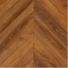 Кварц-виниловая плитка LVT (клеевая) MYSTEP  AQUA Ёлка Шеврон 3 Орех Тела MSAG08 (3,52 м2)