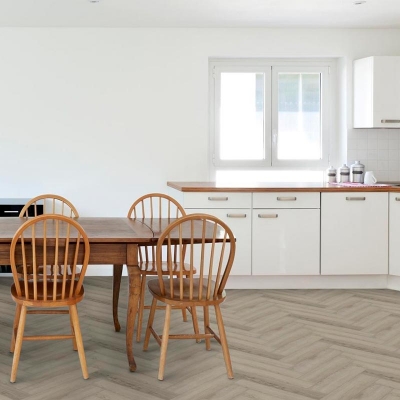 Кварц-виниловая плитка LVT (клеевая) MYSTEP  AQUA Ёлка  2,5  Дуб Гелон MSAG04 (3,48 м2). Фотографии, цена, характеристики