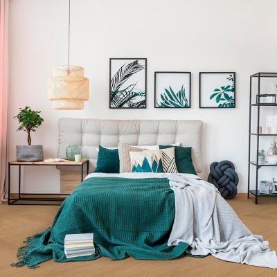 Кварц-виниловая плитка LVT (клеевая) MYSTEP  AQUA Ёлка  2,5  Дуб Вета MSAG06 (3,48 м2). Фотографии, цена, характеристики