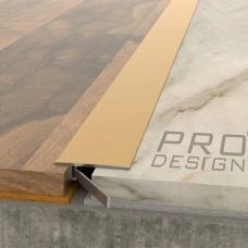 Порог алюминиевый 0,9 м.п. PRO DESIGN Doorstep Анод. Шампань