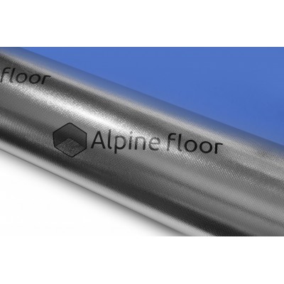 Купить Подложка под LVT Alpine Floor Silver Foil Blue EVA 1,5 мм 10 м2. Фотографии, цена, характеристики