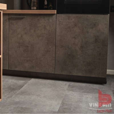 Купить LVT плитка (клеевая) Vinilam Ceramo XXL Glue Цемент Cтальной (4,56 м2). Фотографии, цена, характеристики