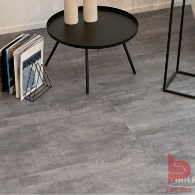 Купить SPC плитка Vinilam Ceramo Stone Цемент Серый (2,209 м2). Фотографии, цена, характеристики