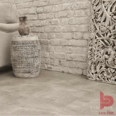 Купить SPC плитка Vinilam Ceramo Stone Бетонная смесь (2,209 м2). Фотографии, цена, характеристики