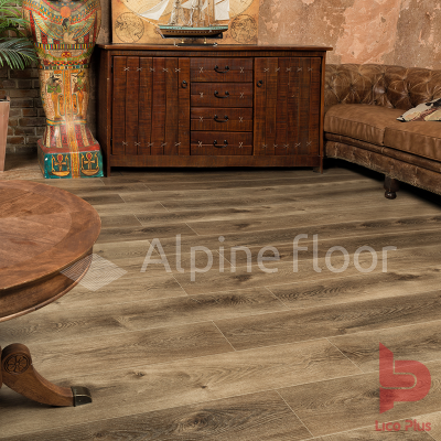 Купить SPC плитка Alpine Floor Premium XL Дуб Коричневый (2,195 м2). Фотографии, цена, характеристики