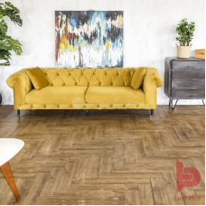 Кварц-виниловая плитка SPC Alpine Floor Expressive Parquet Песчаная буря ECO 10-4 (1,48 м2)