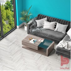 Кварц-виниловая плитка SPC Alpine Floor Parqet Light Снежный ECO 13-11 ( 1,95 м2)