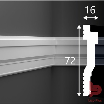 Купить Молдинг Cosca М026, 72х16, 2000мм. Фотографии, цена, характеристики