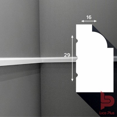 Купить Молдинг Cosca М004, 29х16, 2000мм. Фотографии, цена, характеристики